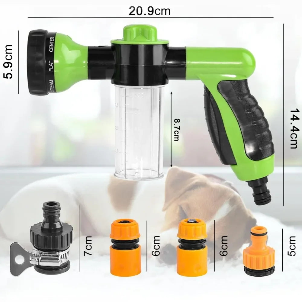 8-in-1 Dog Bath Sprayer