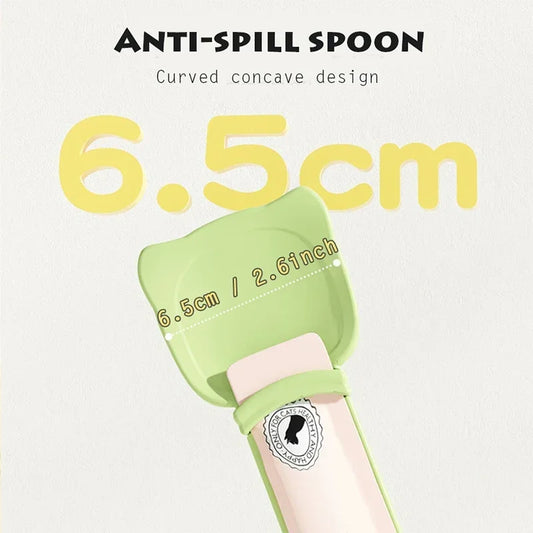 Anti-Spill Cat Treat Spoon