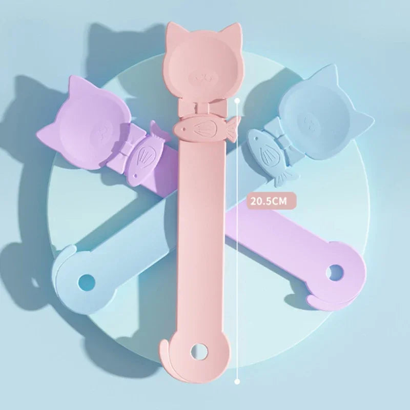 Anti-Spill Cat Treat Spoon