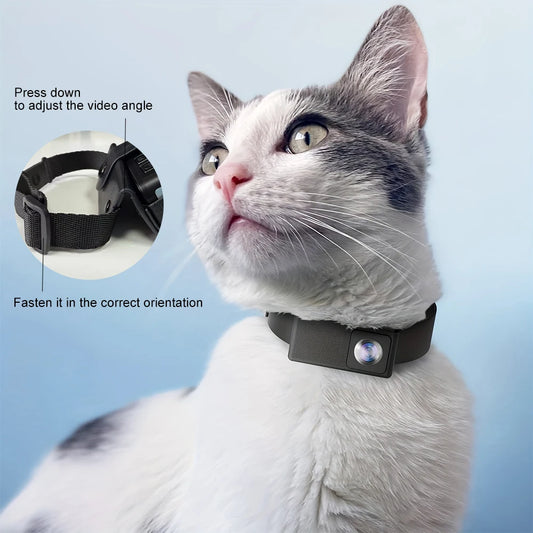HD 1080P Pet Collar Camera