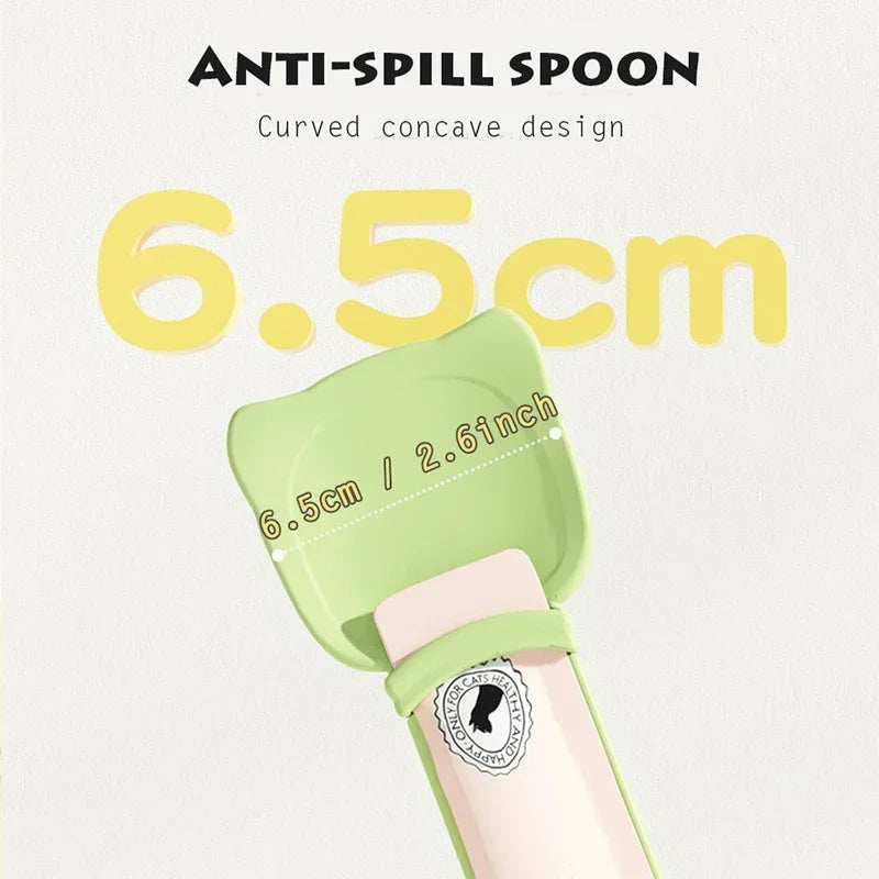 Anti-Spill Cat Treat Spoon