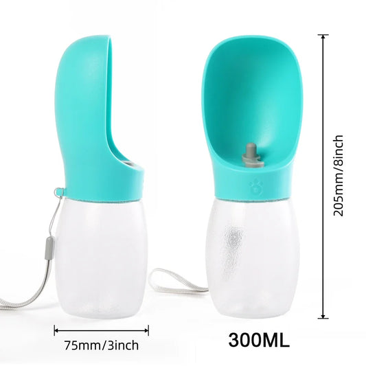 Portable 300ml Pet Water Bottle